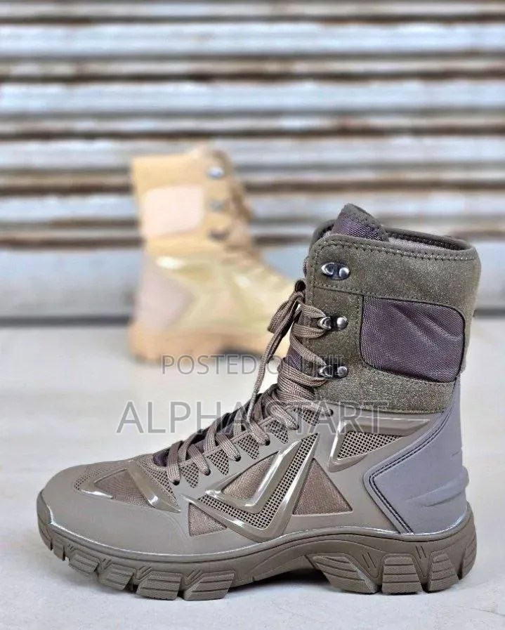 Lokwat Military Boots High Master Quality Shoes for Man's