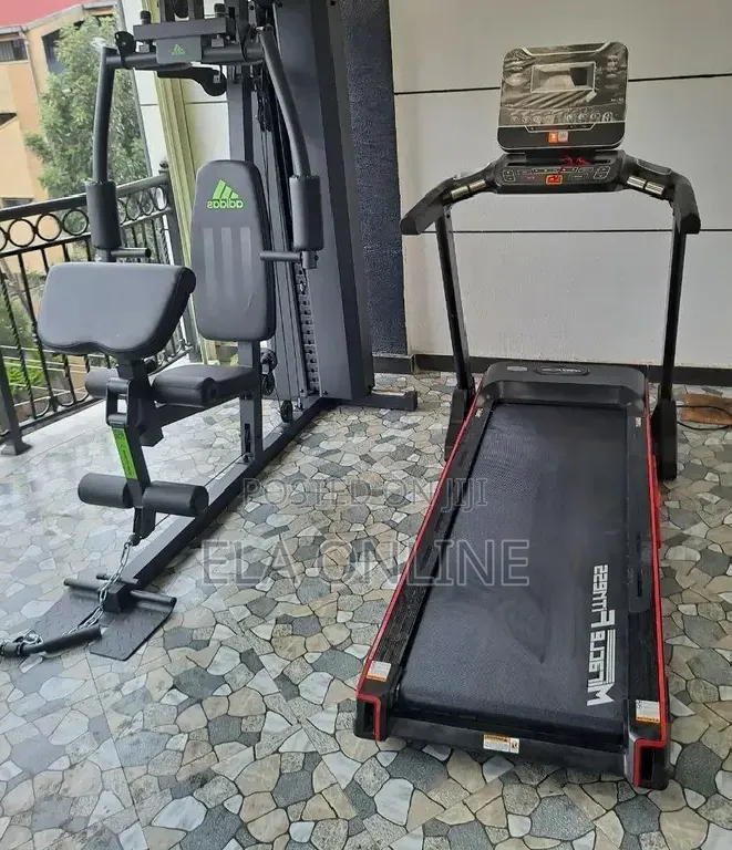 Running Machine (Treadmill)የሩጫ ዴክ ውስጥ የአየር ሞሽን ቴክኖሎጂ