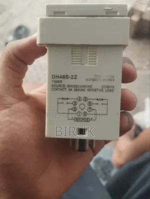 Dh48s-2z Digital Time Relay - 8-pin Programmable Precision Timer