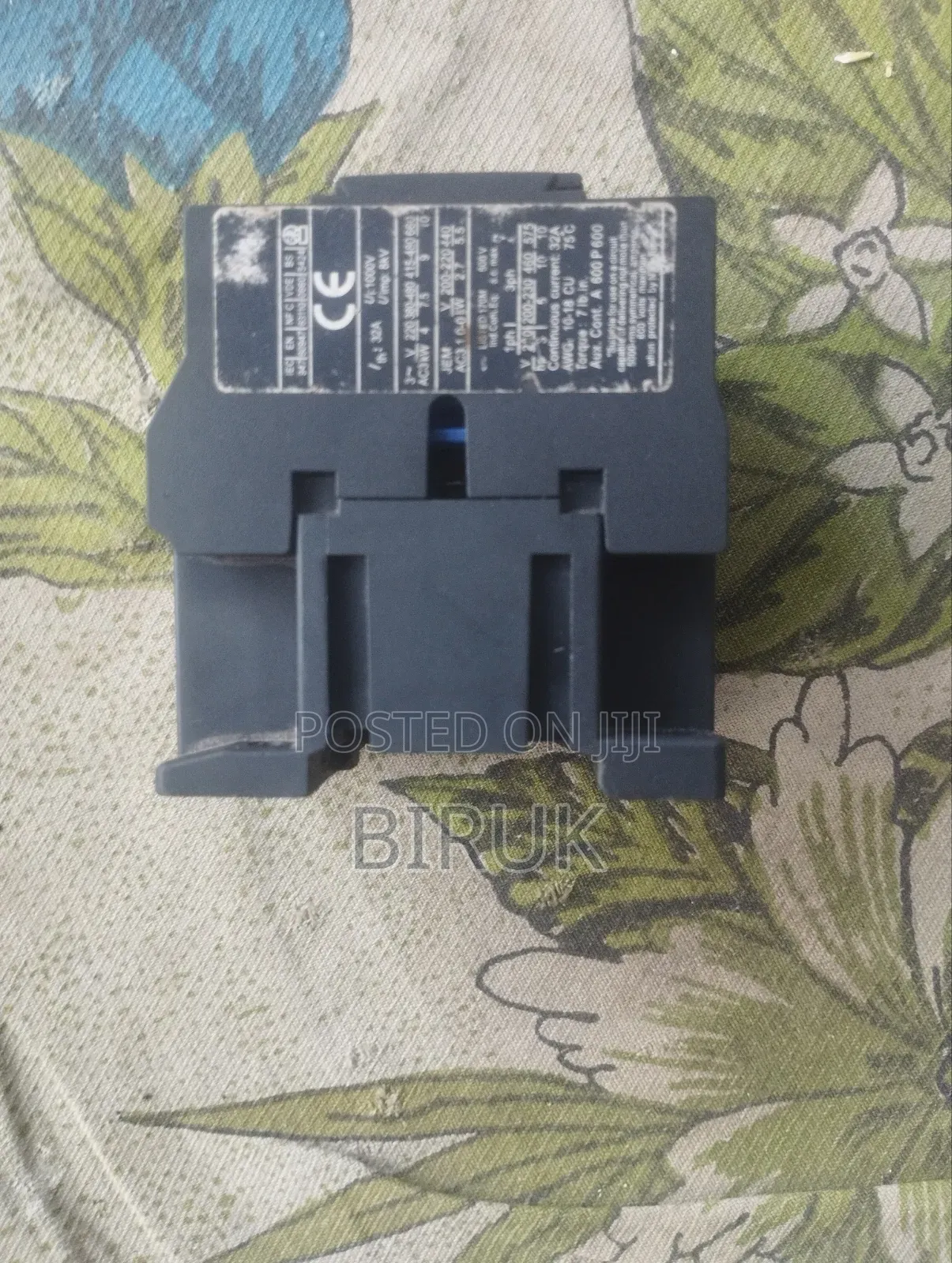 Contactor - 18a 3-Pole Ac Magnetic Contactor