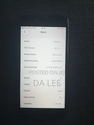Apple iPhone SE (2022) 64 GB Black