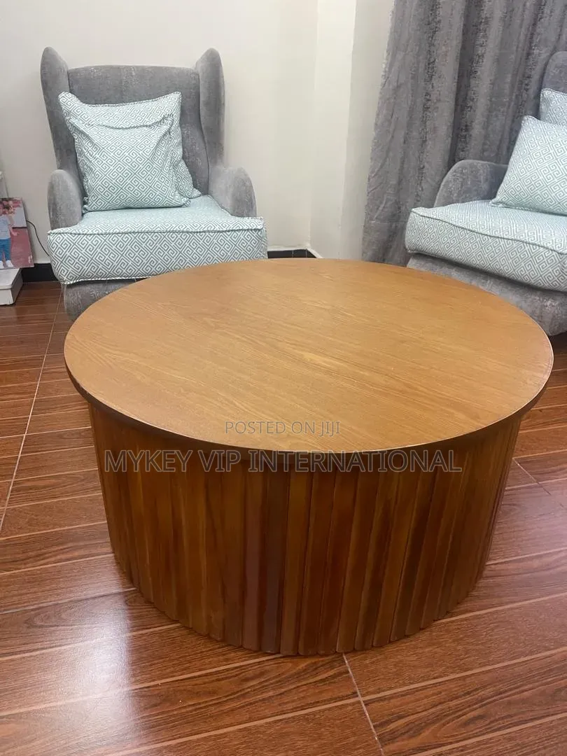 Wooden Center Table 86cm