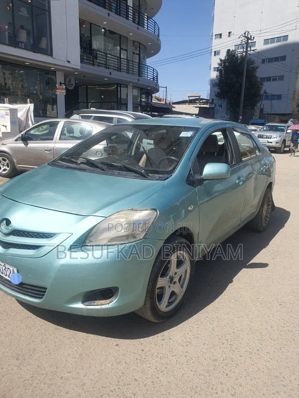 Toyota Yaris 2008 Blue