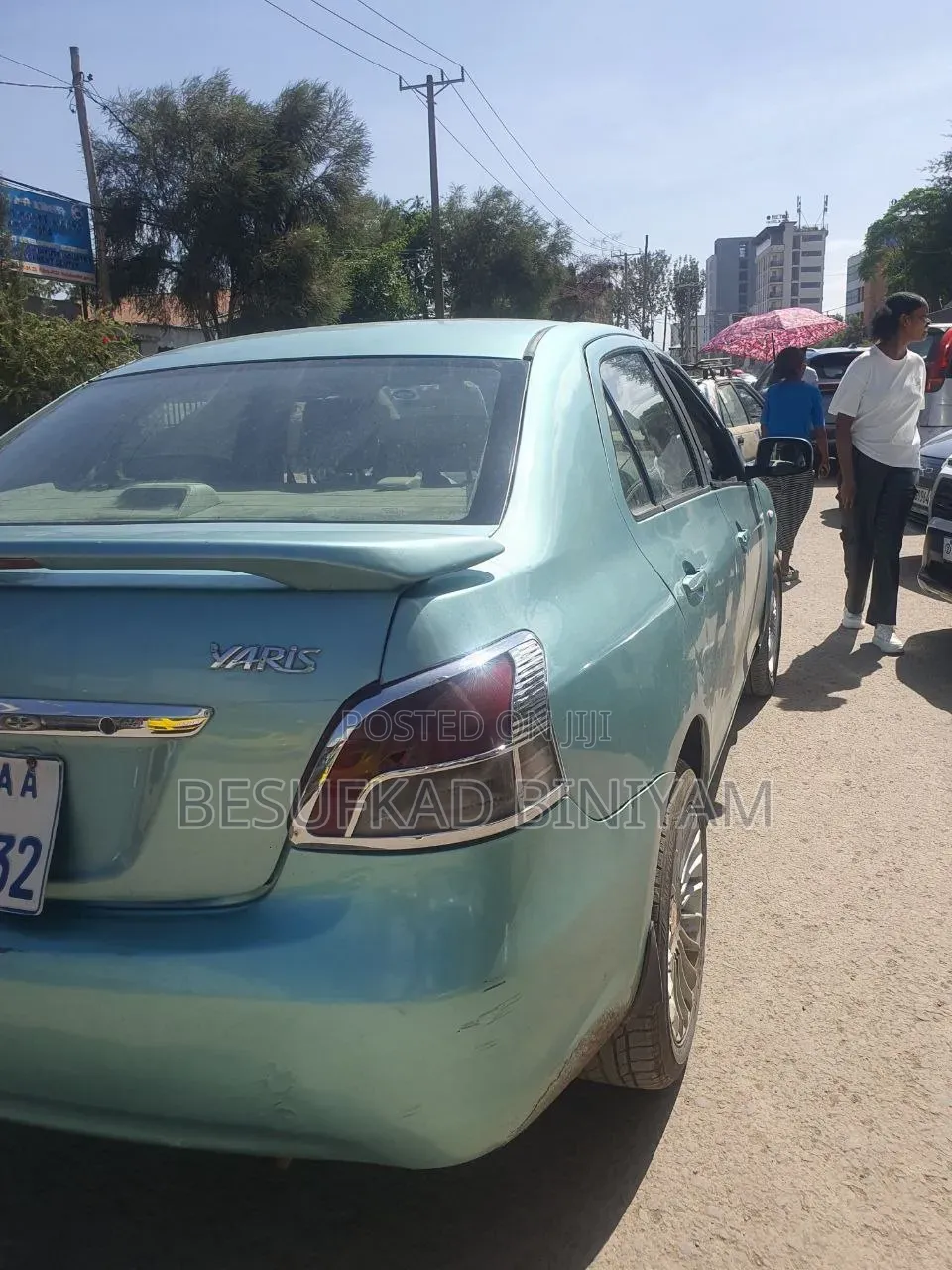 Toyota Yaris 2008 Blue