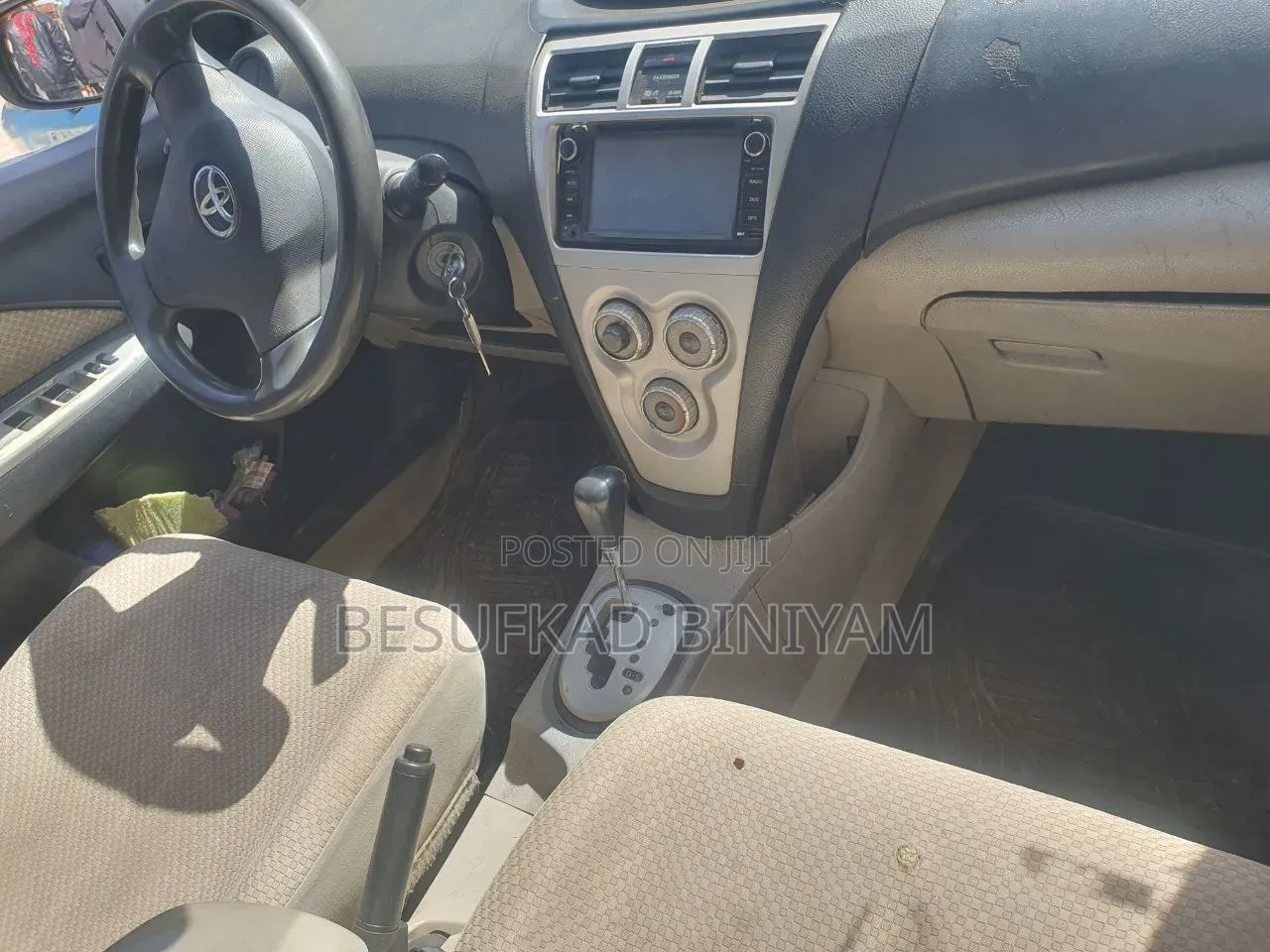 Toyota Yaris 2008 Blue