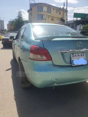 Toyota Yaris 2008 Blue
