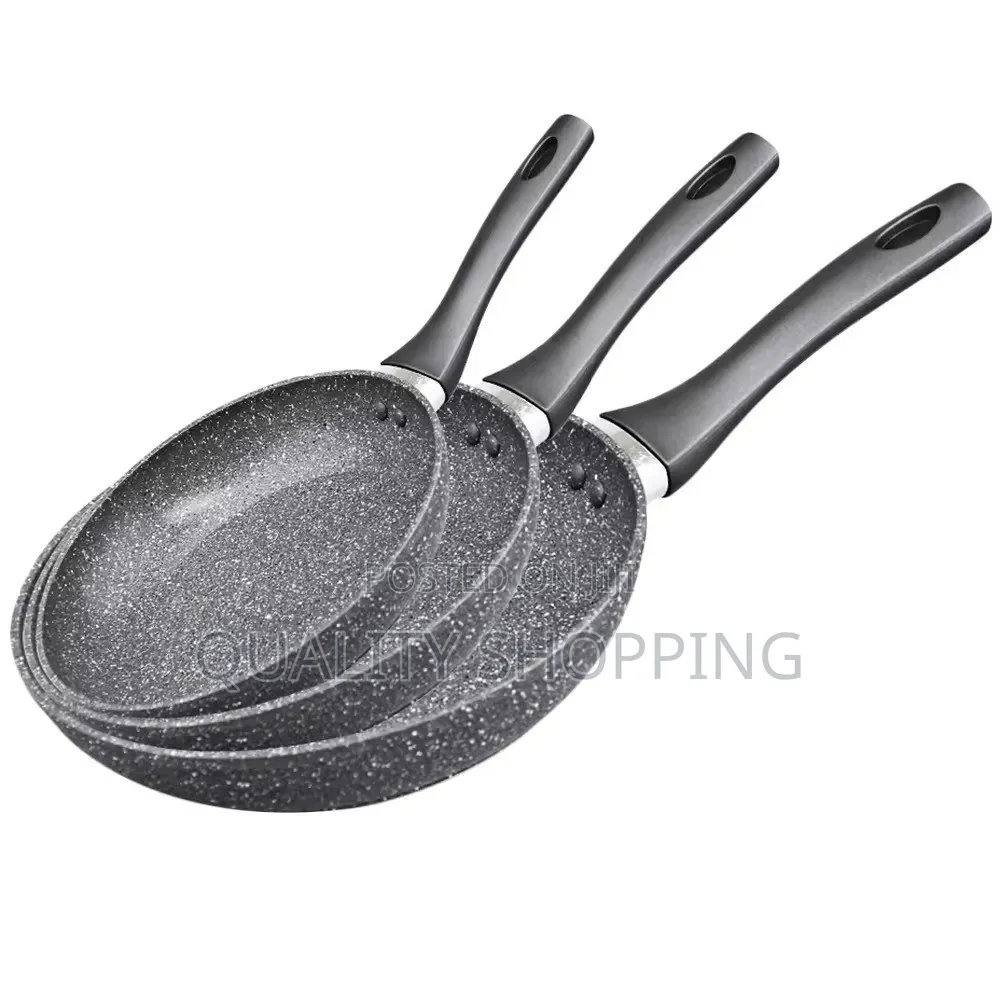 Momcoc Fry Pan Set የሴራሚክ መጥበሻ