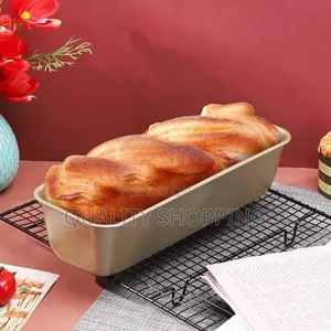 Big Size Stainless Steel Baking Bread Pan ትልቁ