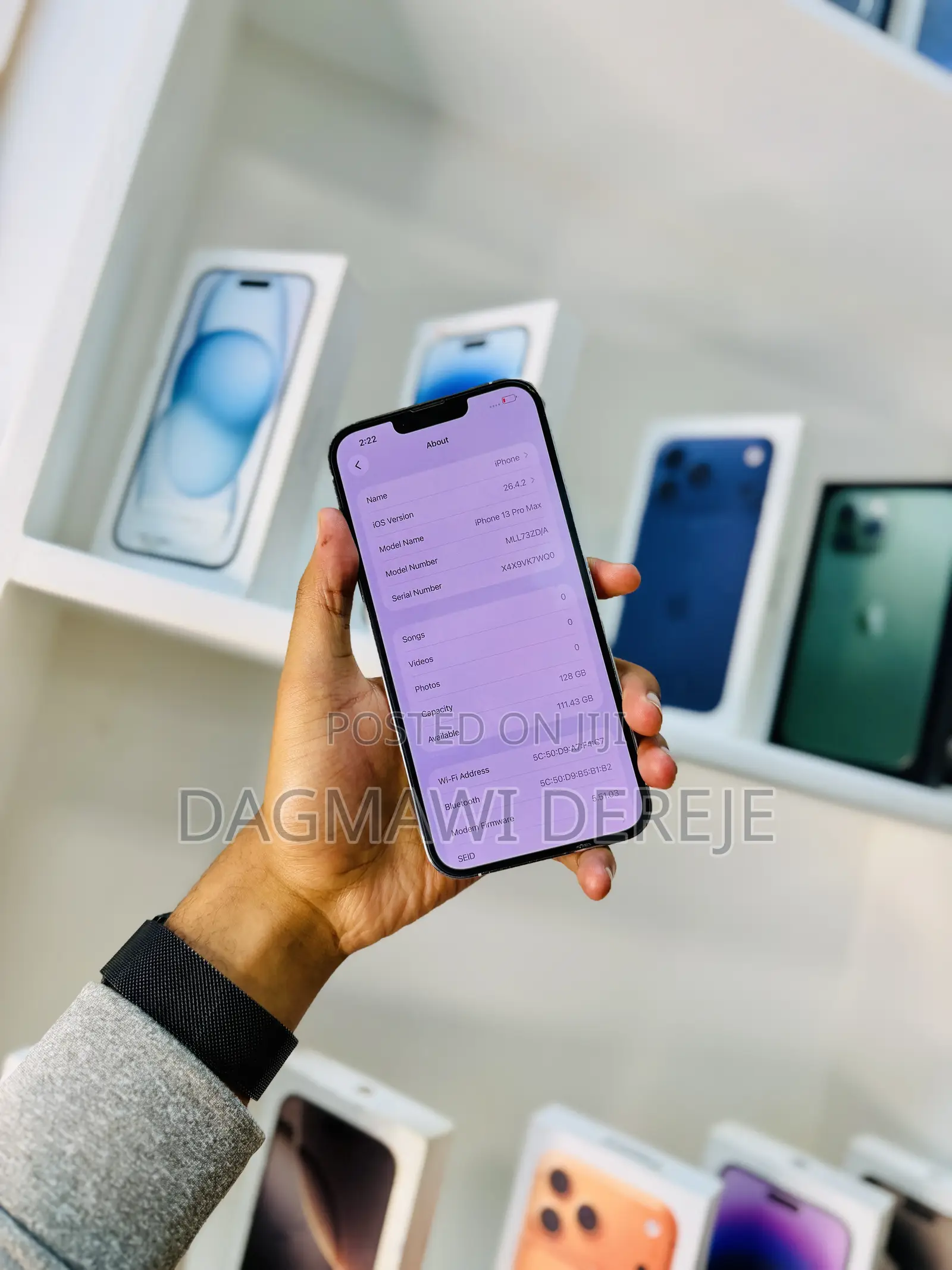 New Apple iPhone 13 Pro Max 128 GB White