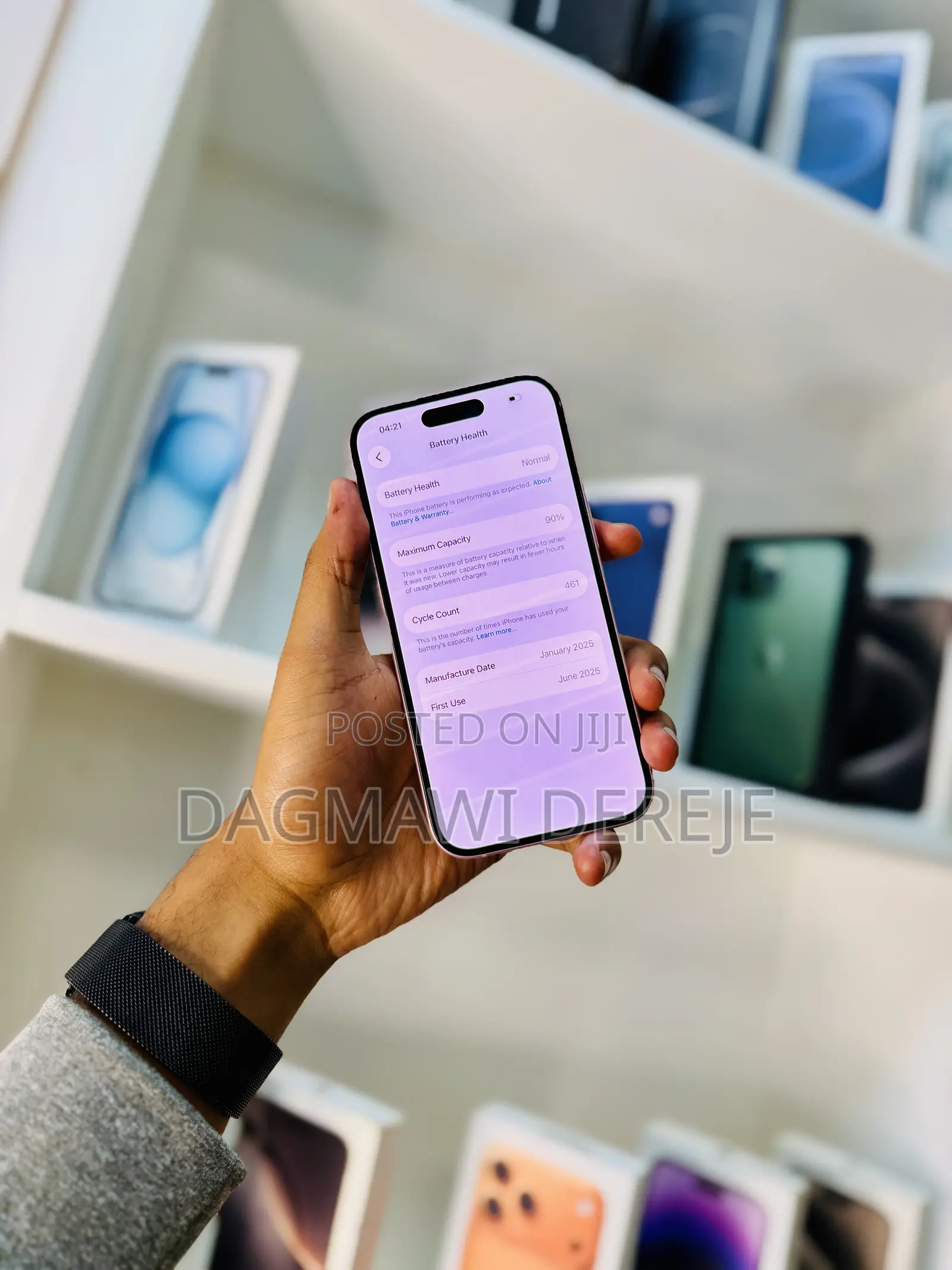New Apple iPhone 15 128 GB Pink