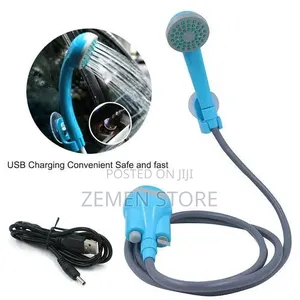 Portable Outdoor Shower Usb Rechargeable ተንቀሳቃሽ ሻወር