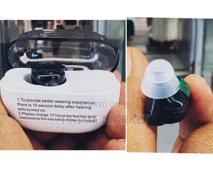 አነስተኛ የጆሮ መዳመጫ መርጃ [ Invisible Hearing Aid ] ለ 1 ጆሮ