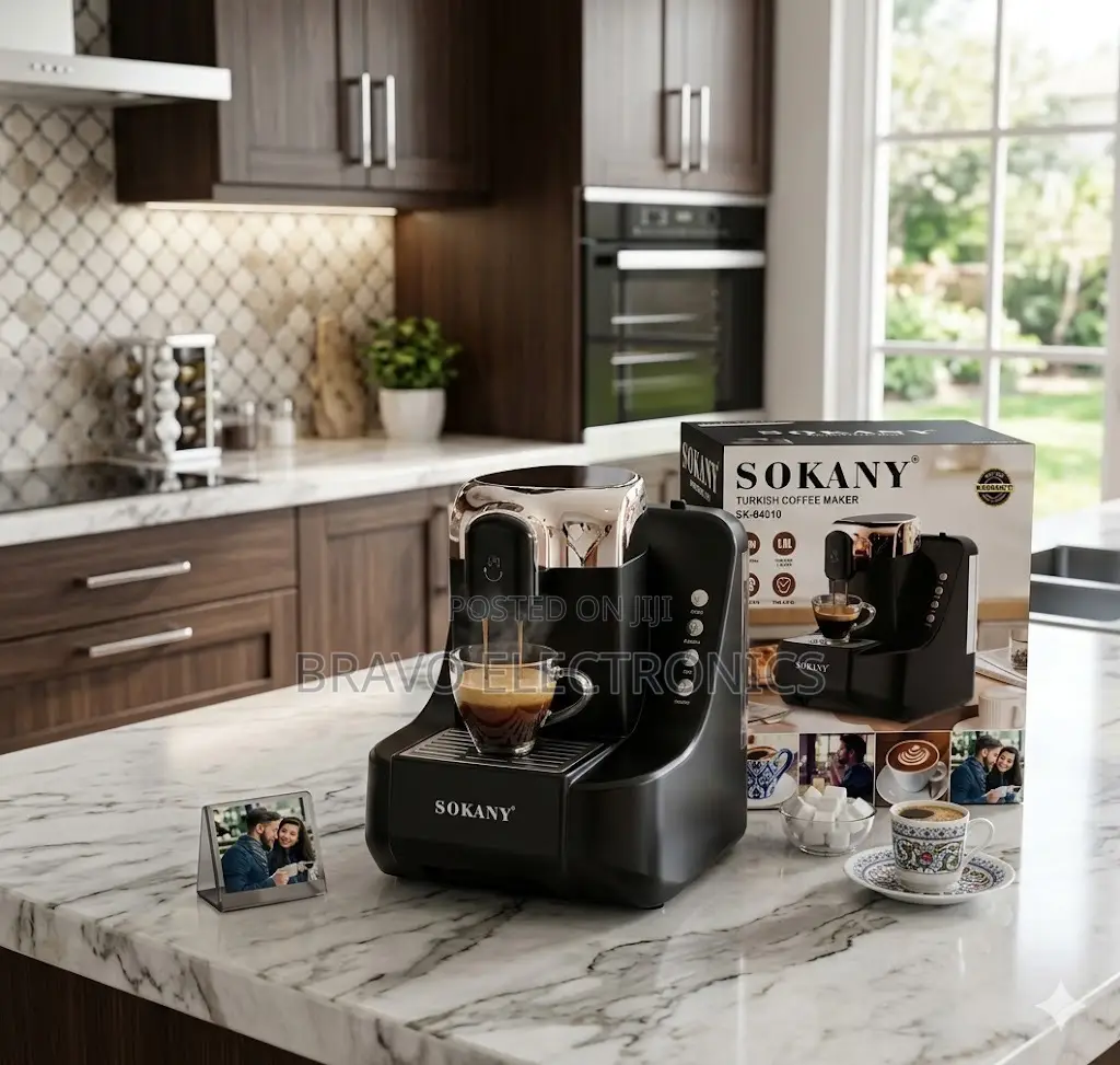 Sokany Turkish Coffee Maker | 1l Capacity | 700w Fast Brewing Machine