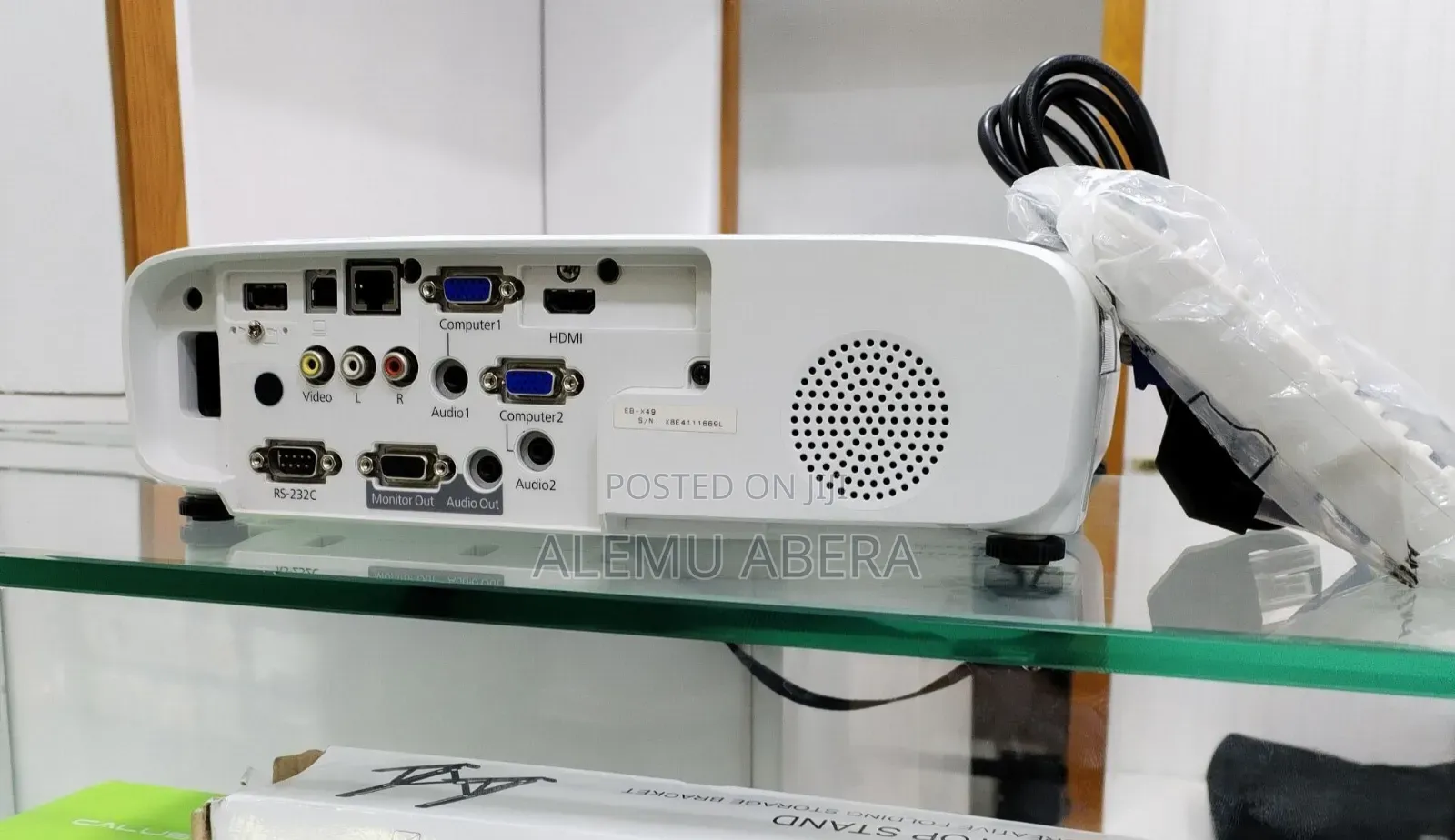 Brand New Epson Projector Model Name: Eb -X49 With Bag and Remote