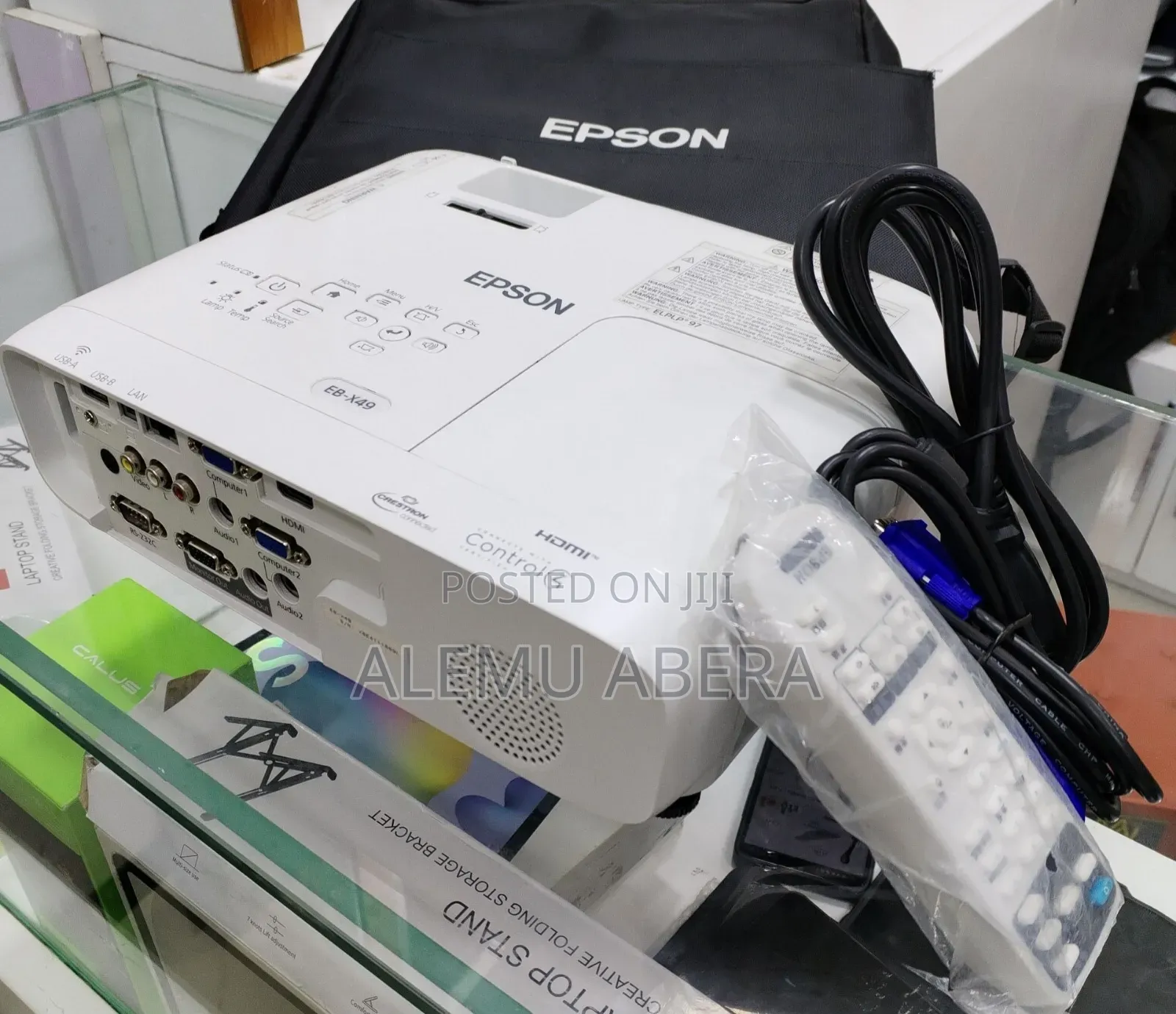Brand New Epson Projector Model Name: Eb -X49 With Bag and Remote