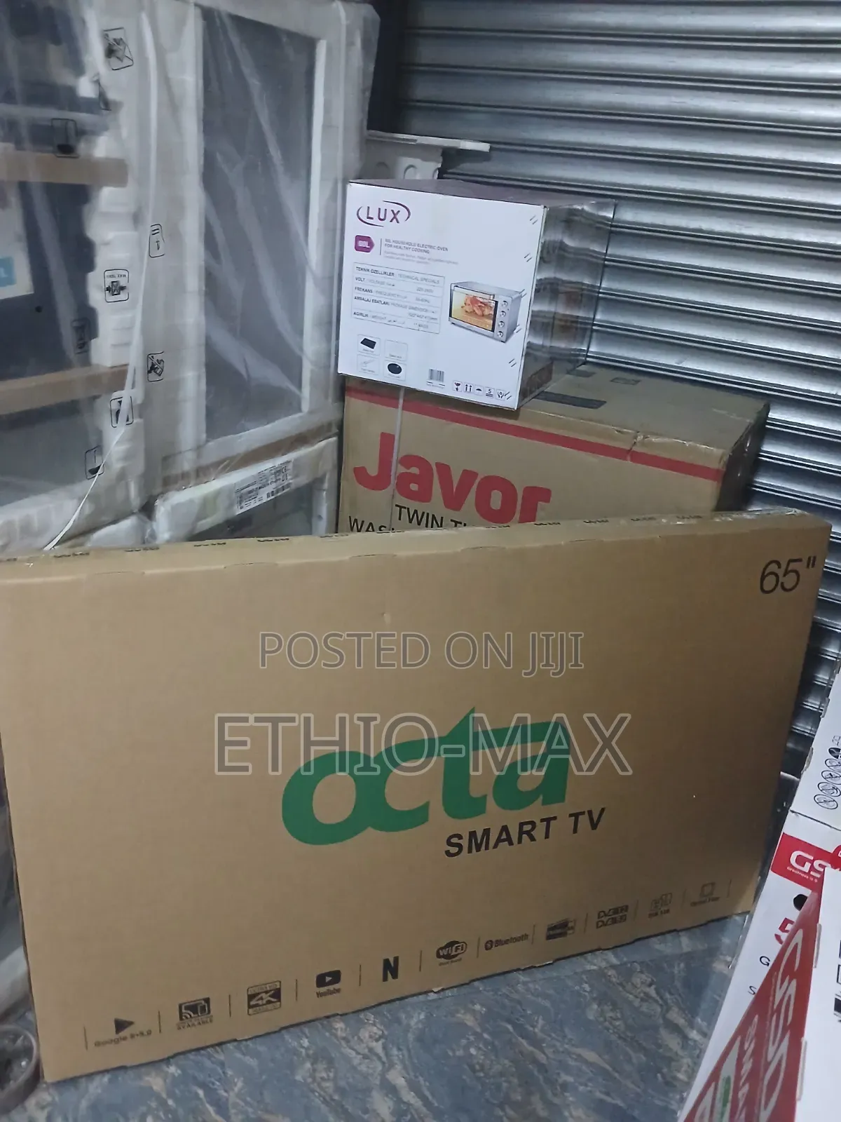 Octa 65” Smart Android Tv – Uhd | Frameless 2026 Model