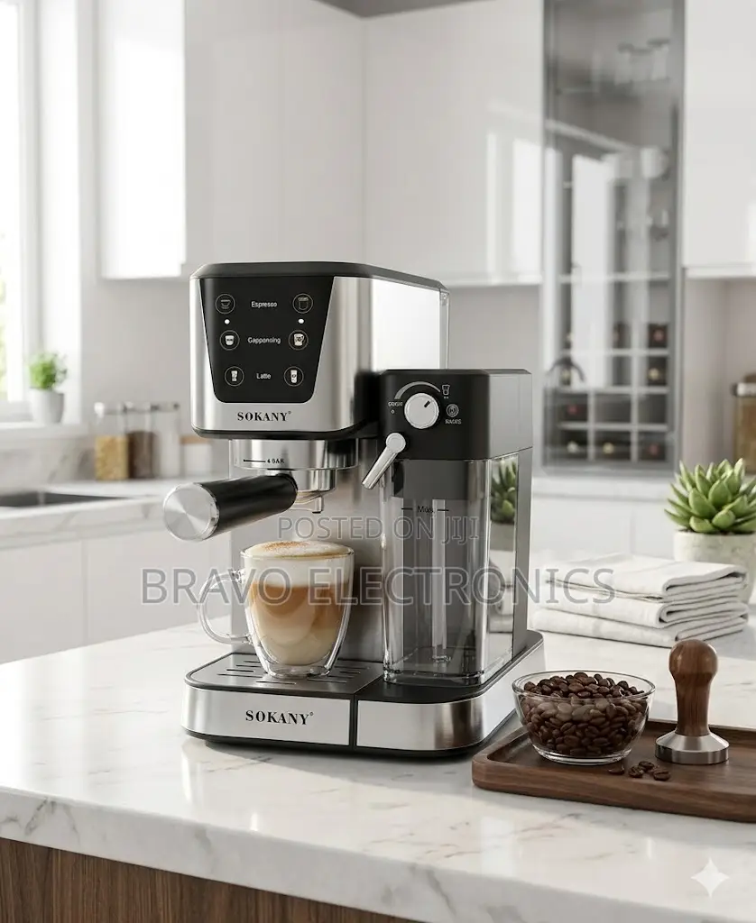 Sokany Coffee Maker 20 Bar – 1.0l | 1350w Power | Best Price in Addis