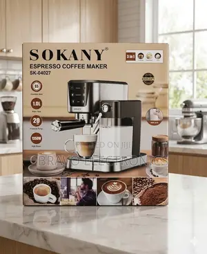 Sokany Coffee Maker 20 Bar – Barista Style Coffee at Home