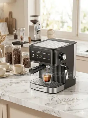 Sokany Coffee Maker | 20 Bar Pressure | 1.8l | 850w Espresso Machine