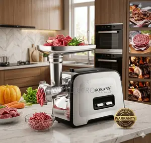 Sokany Meat Grinder – 3500w Copper Motor | Strong Grinding Performance
