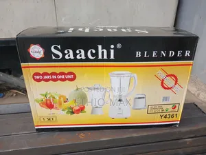 Saachi Blender – 2 Jars in 1 Unit | Powerful Multi-Function