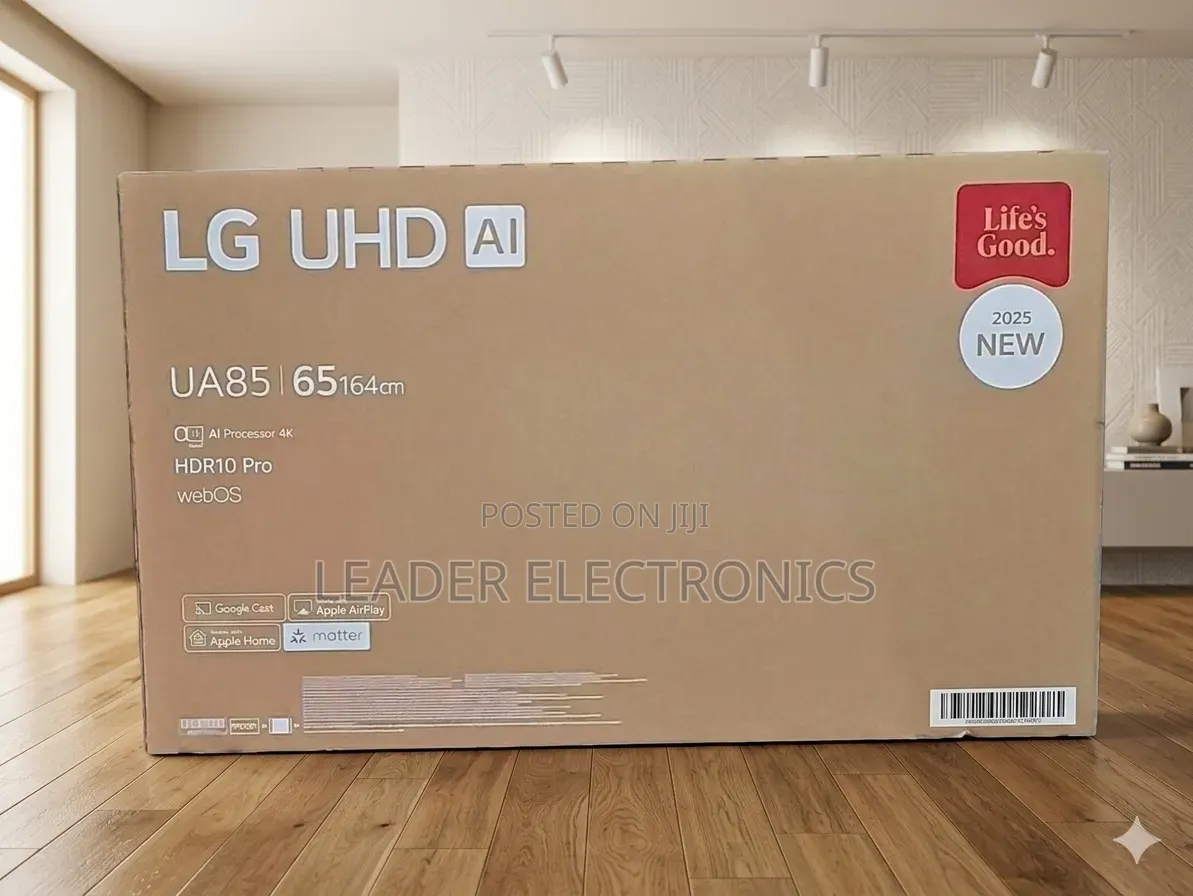 Lg Tv 65" Ua85 – Uhd New Model 2025 | Generation 7 ( Original )