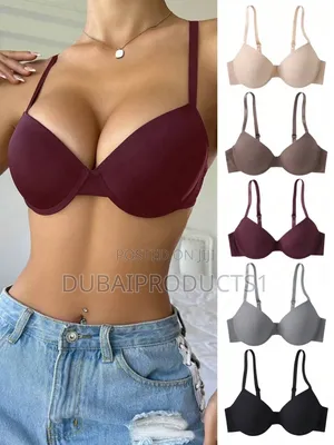 Women's Solid Color Comfortable Underwire Bras ጡት መያዣ