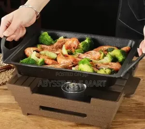 Japanese Barbecue Stove Alcohol Furnace Grill(የሸክላ ጥብስ ማቅረቢያ )
