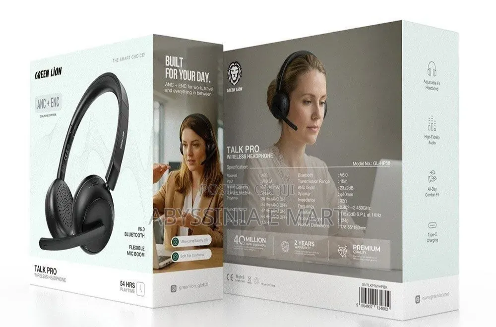 Green Lion Talk Pro Wireless Headphone