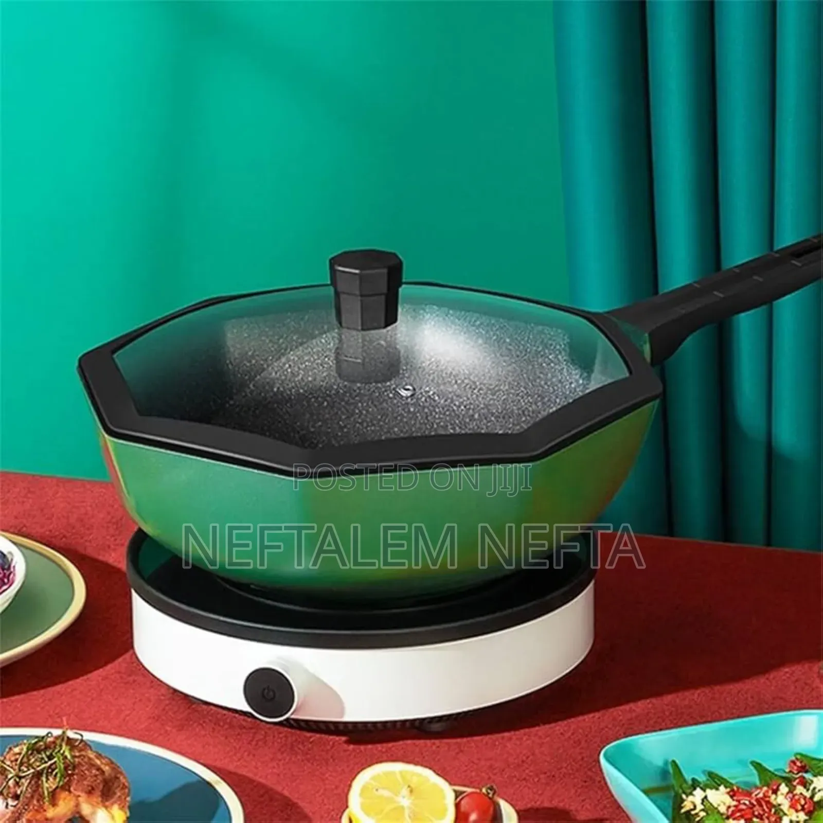 Ocatgonal Non Stick Fry Pan