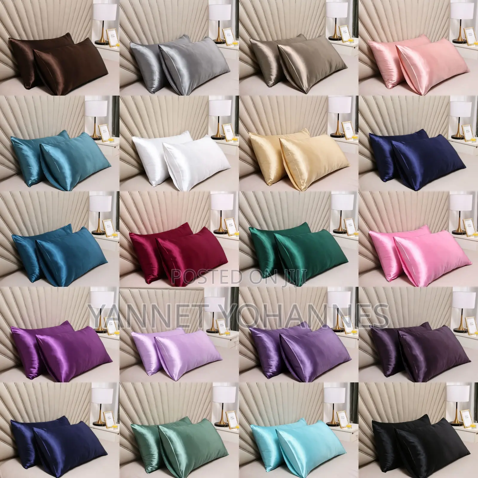 Satin Silk Pillowcase Set