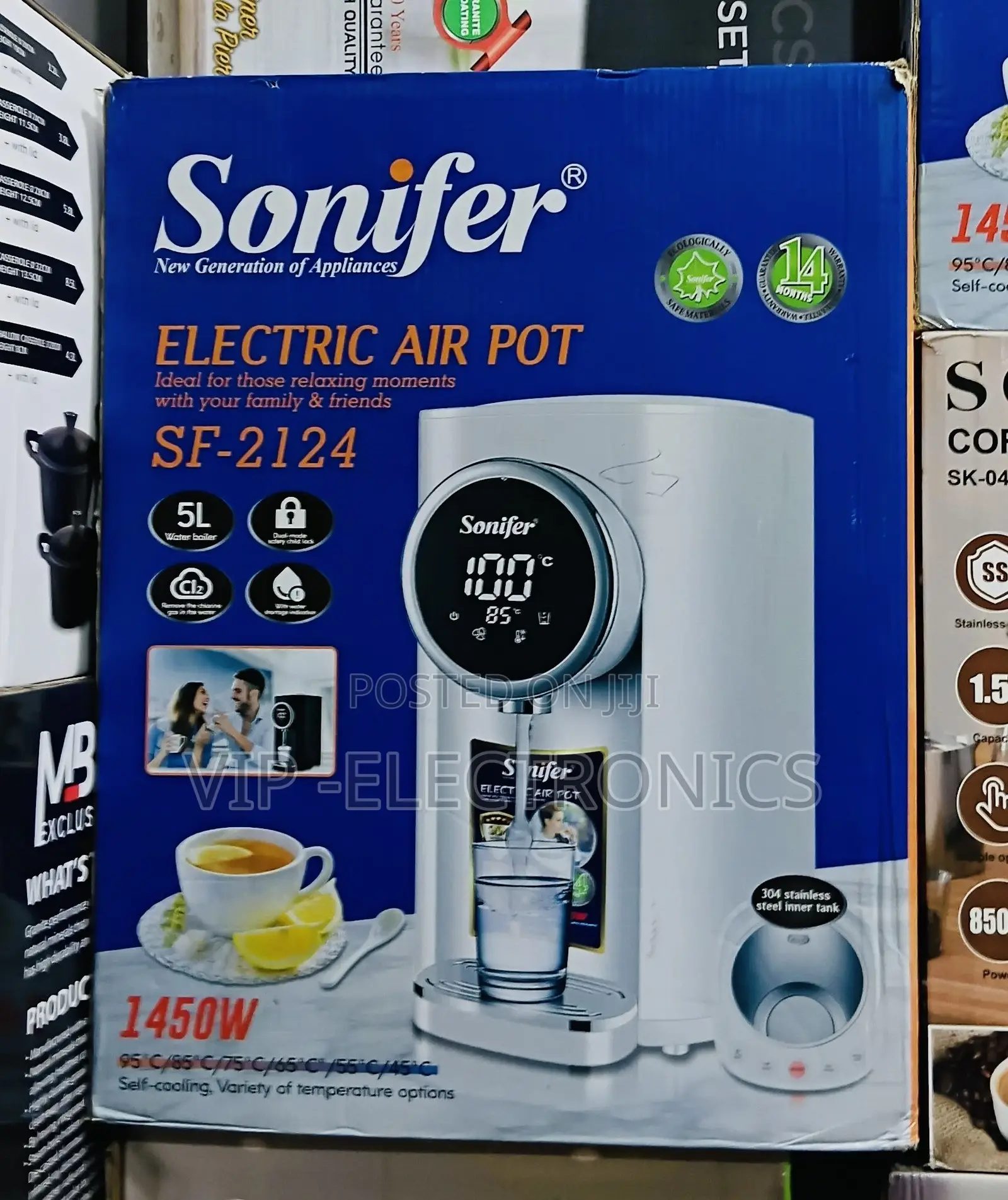 Sonifer Electric Air Pot 5l Smart Hot Water Dispenser