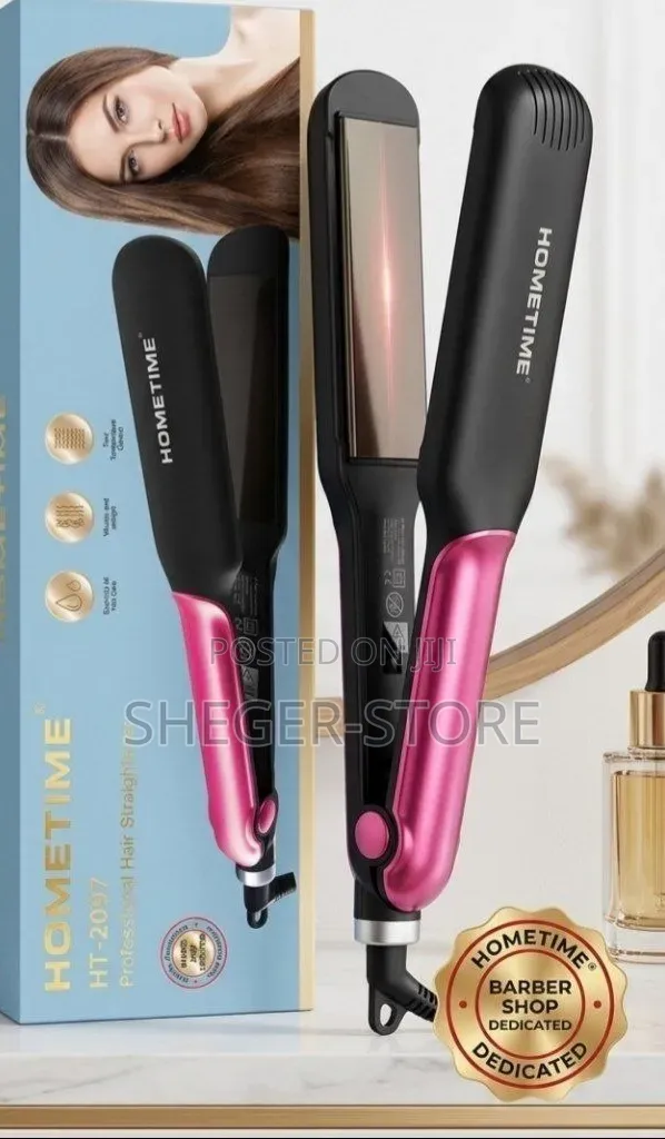 High Quality Home Time Hair Straightener የፀጉር መተኮሻ ፓይስትራ