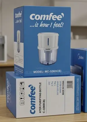 Comfee Water Purifying Bottle Portable Water Filter Jar Containe