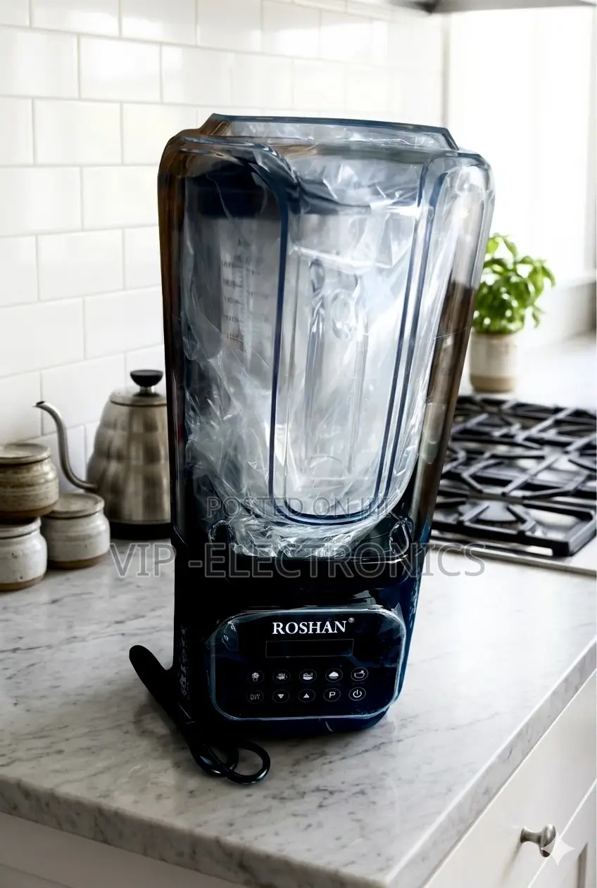 Roshan Commercial Blender With Sound Enclosure Shield