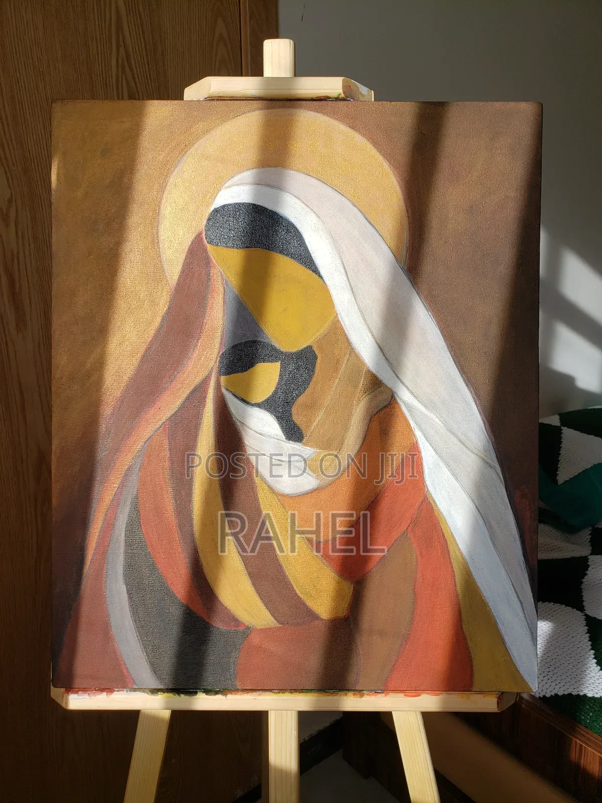 Abstract Painting on Canvas 50x60