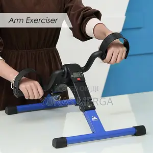Foldable Pedal Exerciser With Step Counter