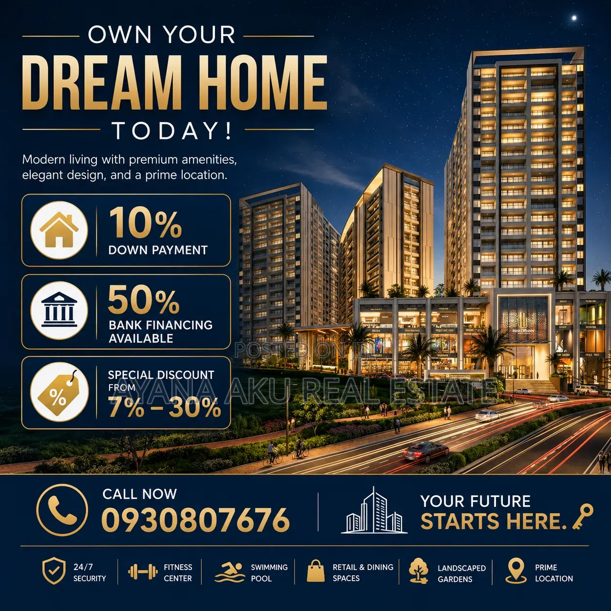 3bdrm Apartment in Dream Builders, Bole for sale