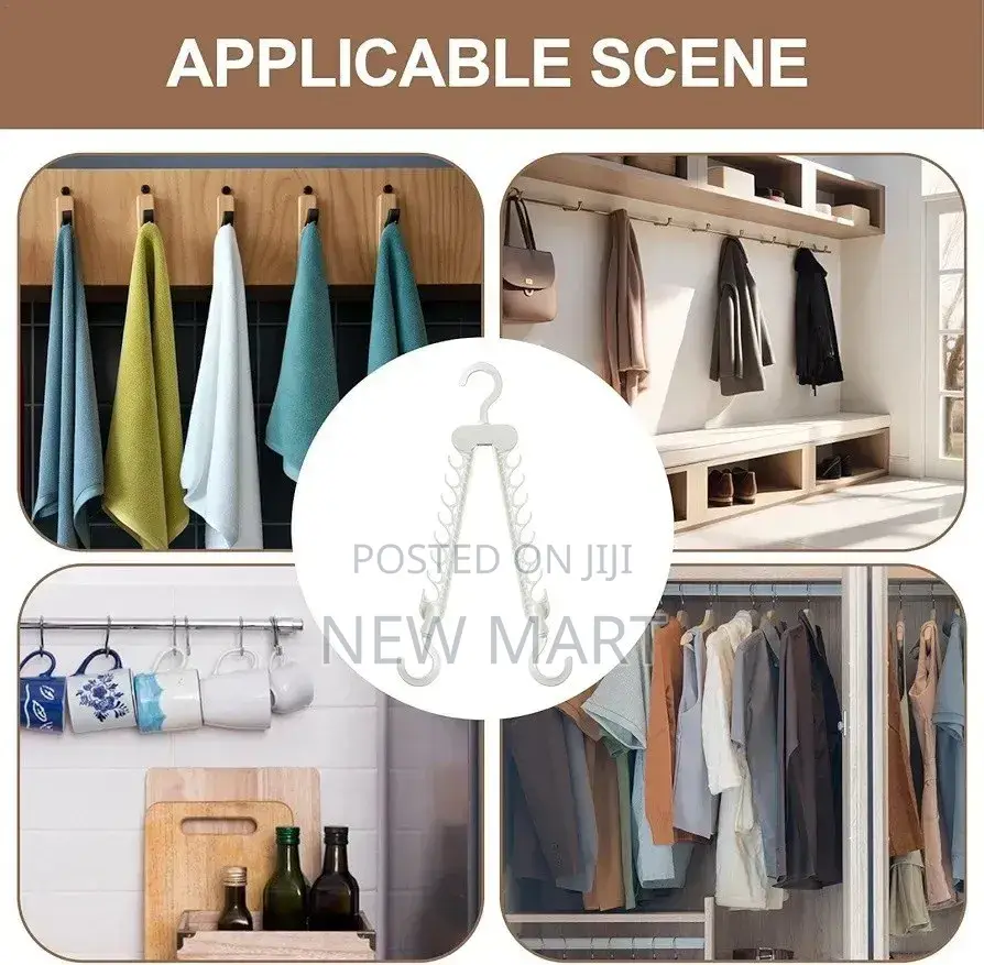 Foldable Wardrobe Hanger Organizer