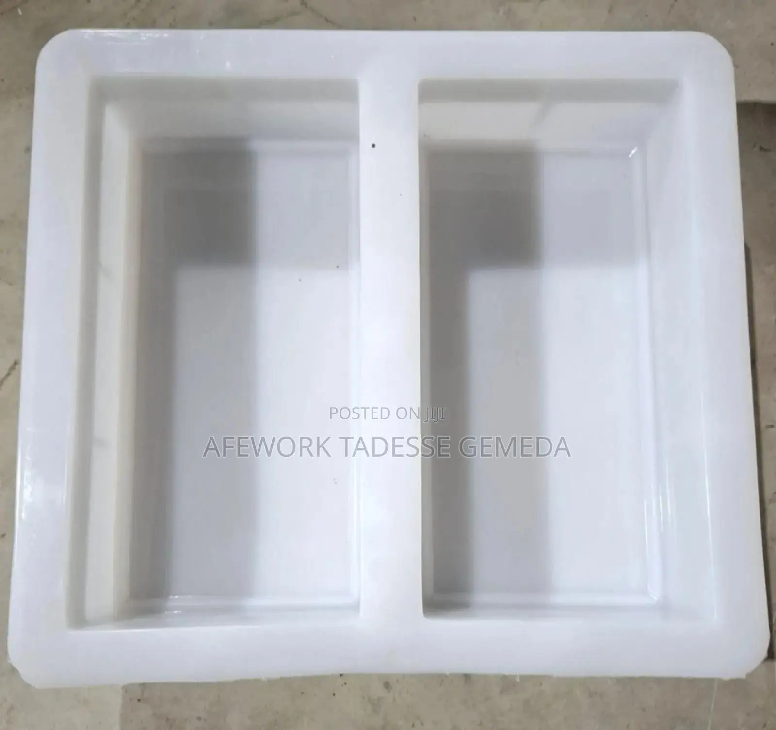 Plastic Mold For Terrazzo Size 10x20cm And I Section