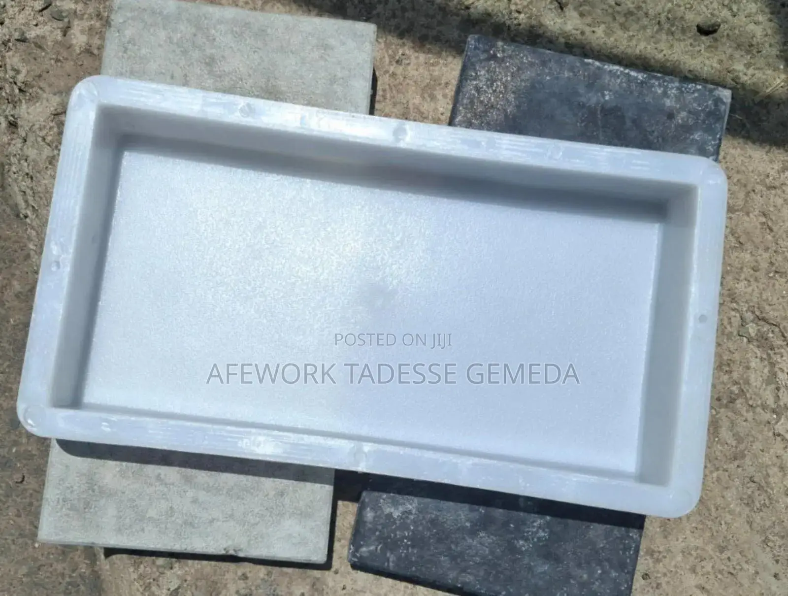 Plastic Mold For Terrazzo Size 10x20cm And I Section