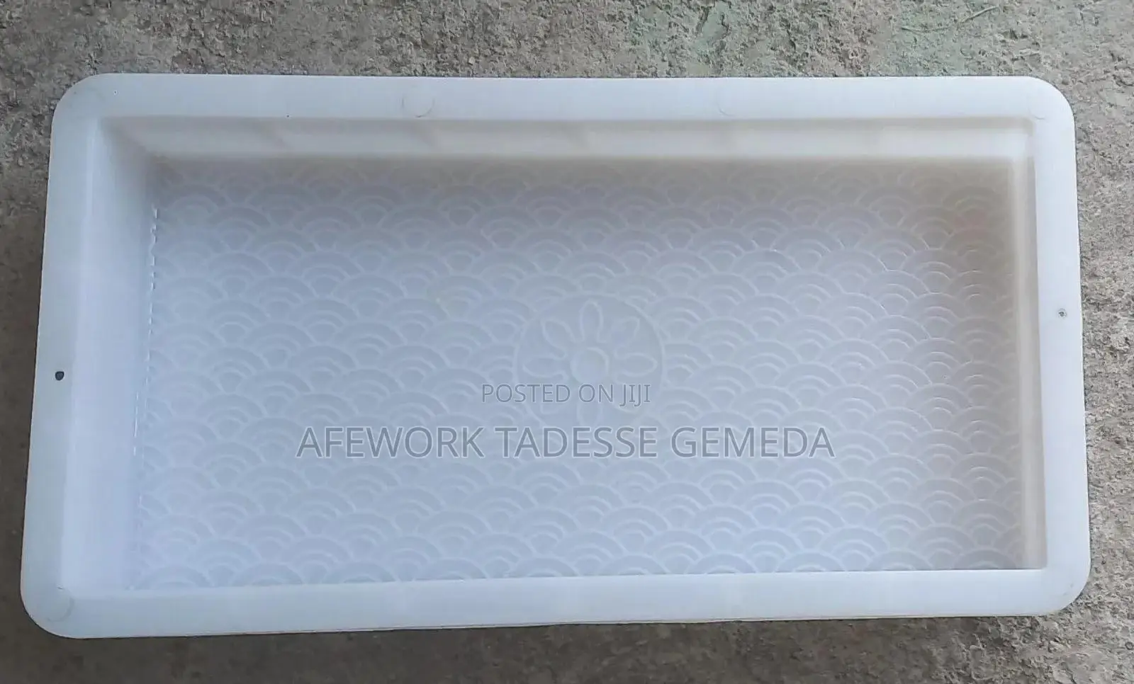 Plastic Mold For Terrazzo Size 10x20cm And I Section