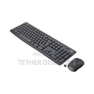 Logitech Wirless Kiyboard Mouse Originalsee