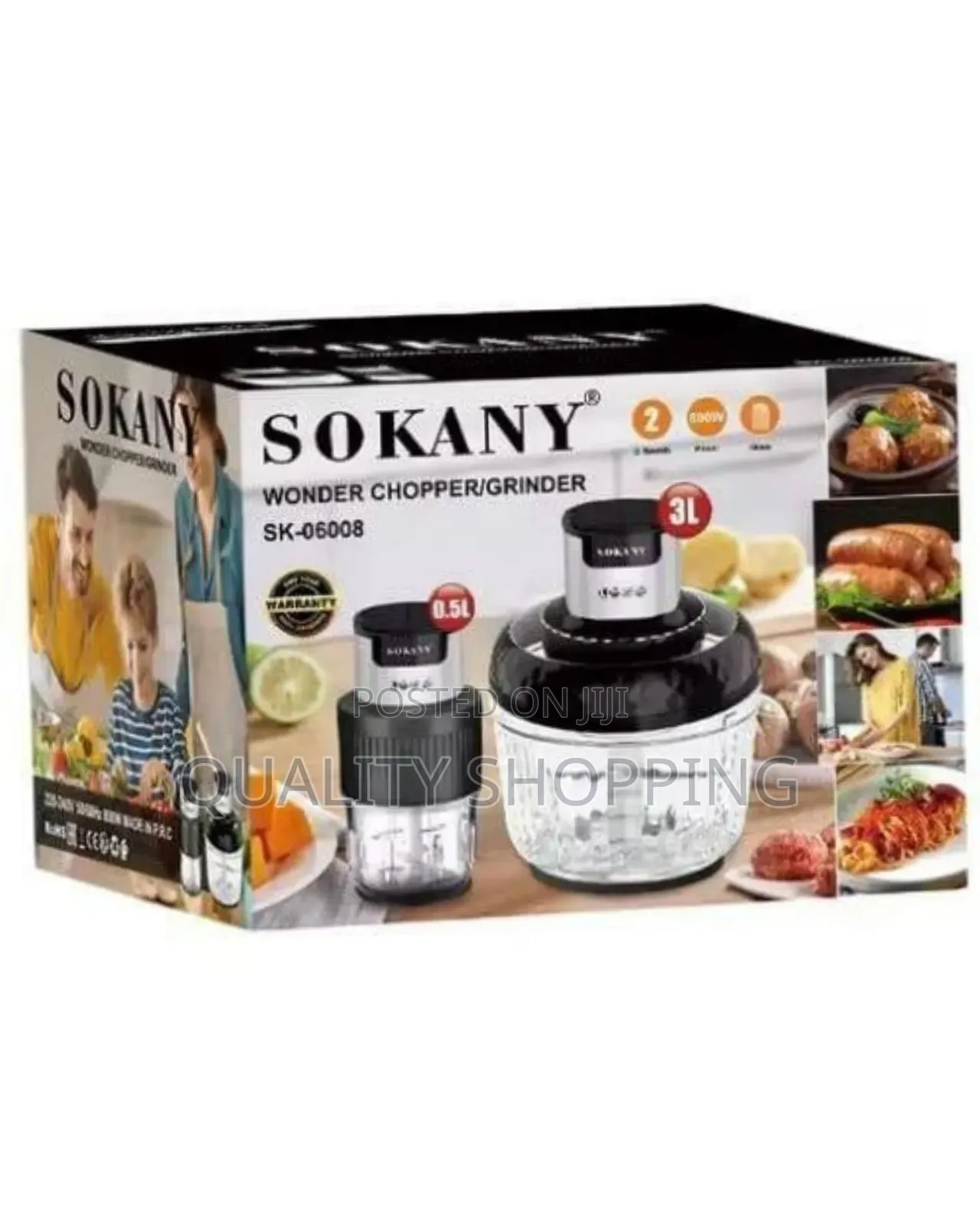 Sokany 2 in 1 Grinder