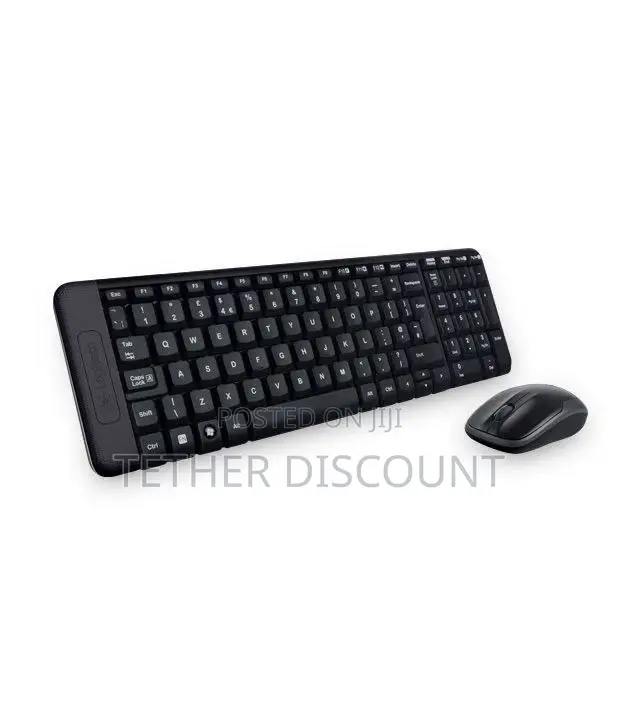 Logitech Wirless Kiyboard Mouse Originalsee