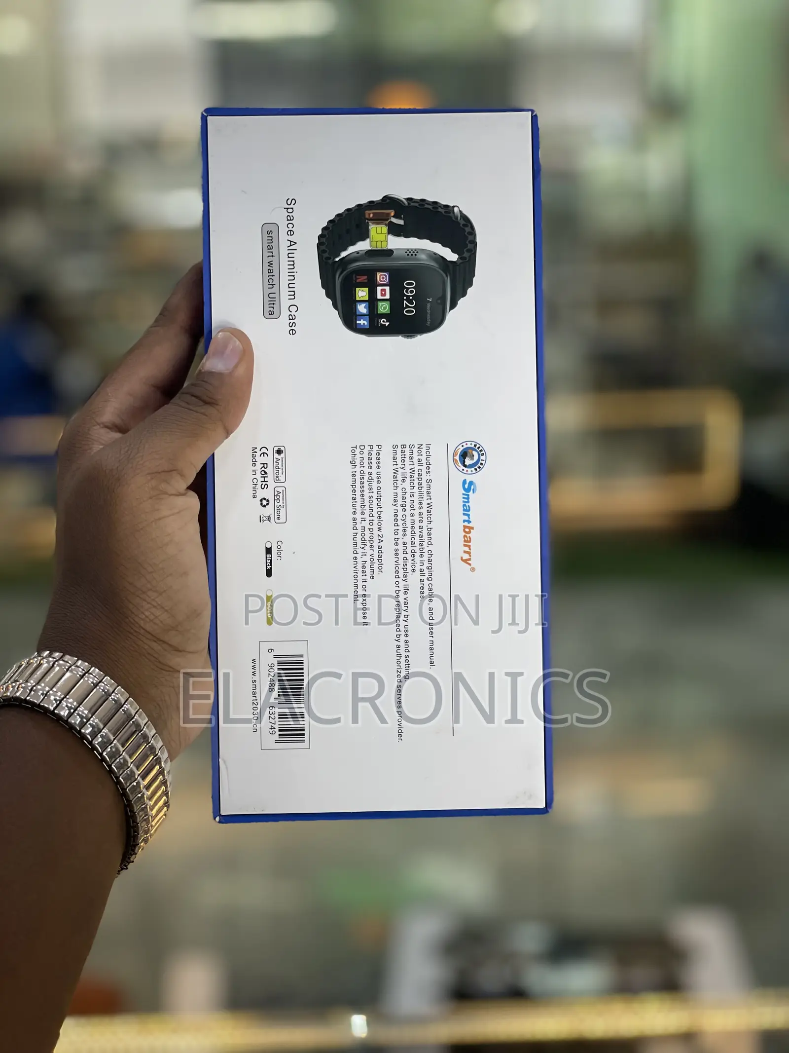 Smartbarry C92 Max Android Smart Watch Sim
