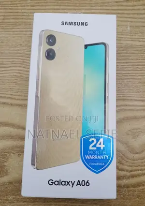 New Samsung Galaxy A06 64 GB Black
