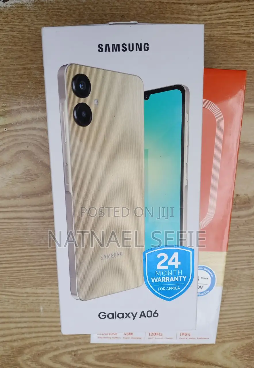 New Samsung Galaxy A06 64 GB Black