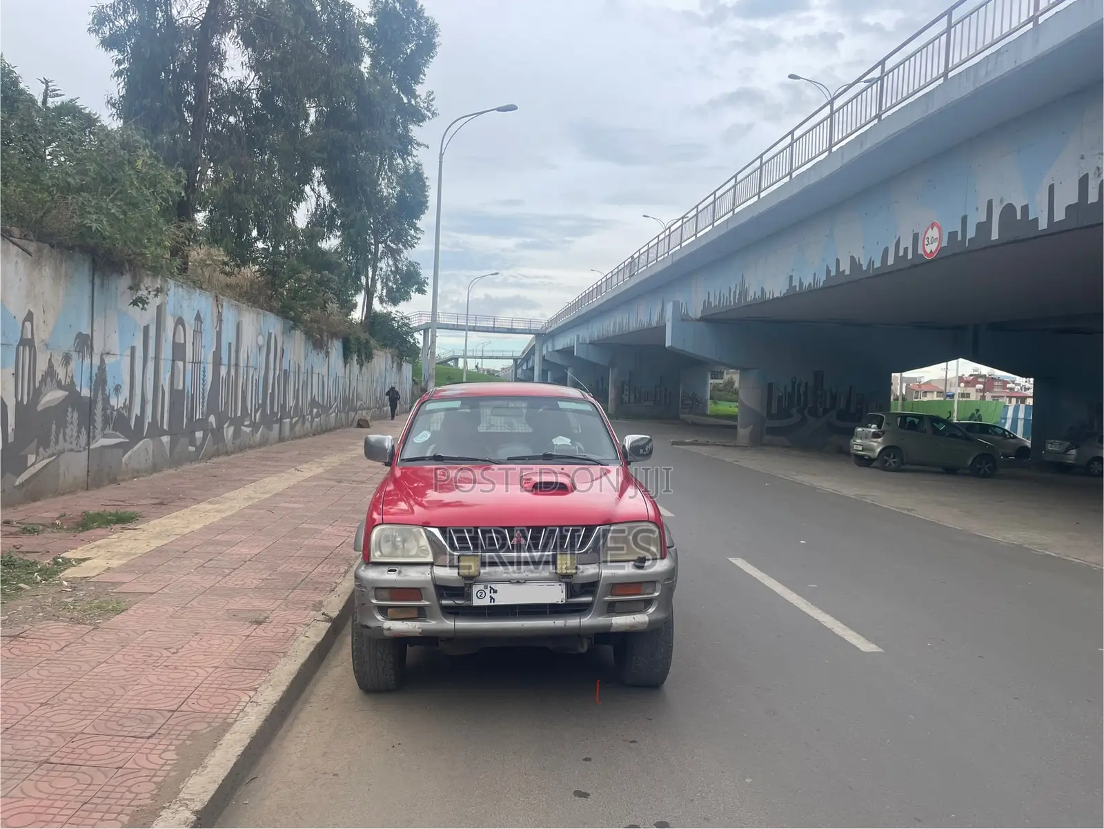 Mitsubishi L200 Club Cab 2.5 TD 4WD 2002 Red