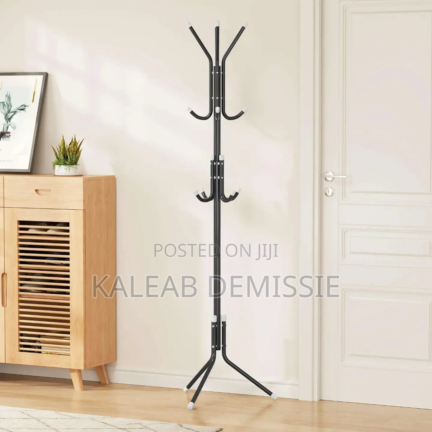 Standing Coat, Jacket, Tie, and Hat Hanger
